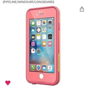 Life proof Pink iPhone 6s case